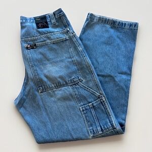 Vintage FNF Jeans Mens 32 x 34‎ Baggy Skater Hip Hop Y2K Wide Leg Denim